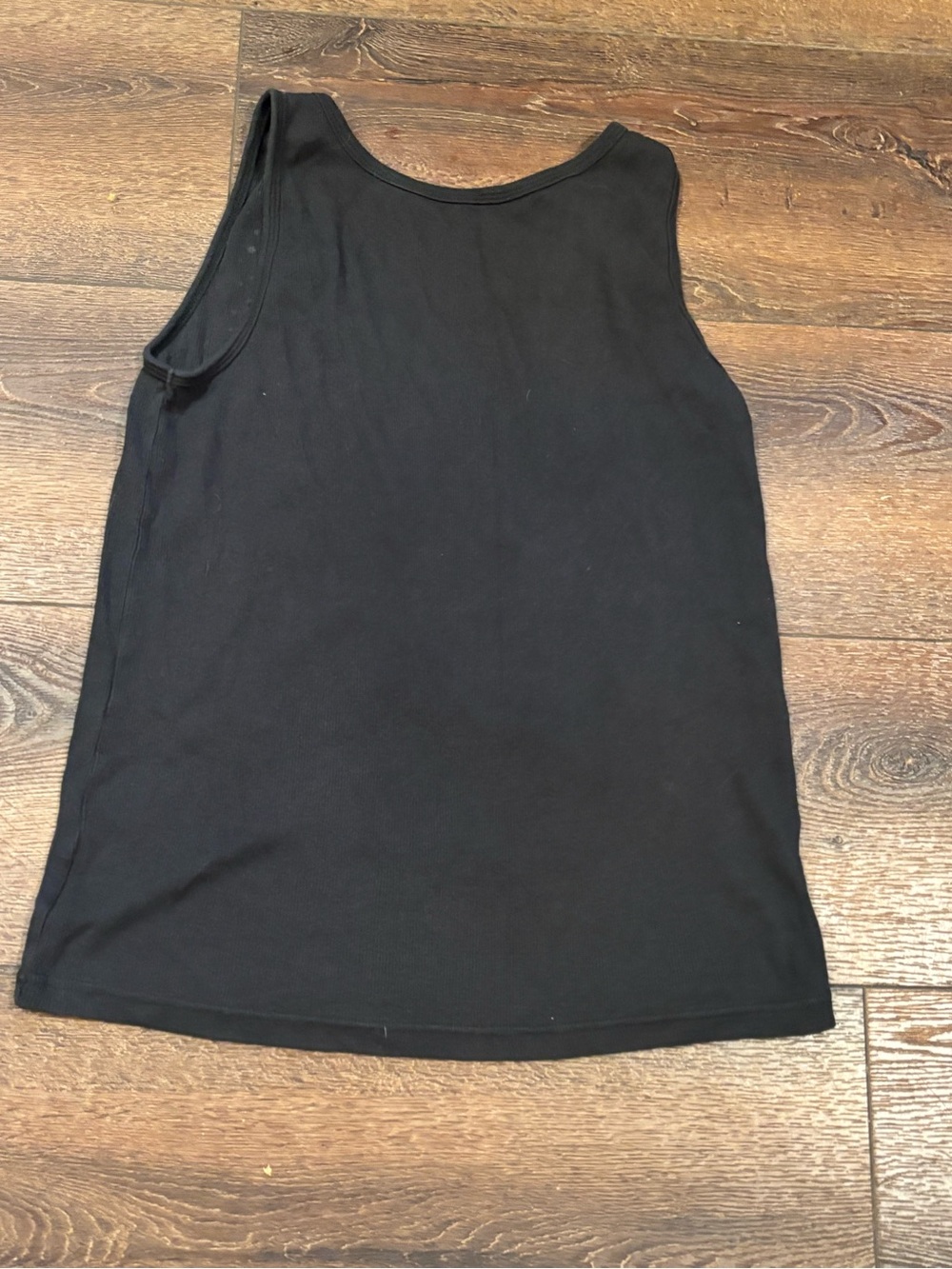 Sleeveless Women’s Y2K / 2000’s Black Floral Embellished Tank Top Size XL - Picture 5 of 5